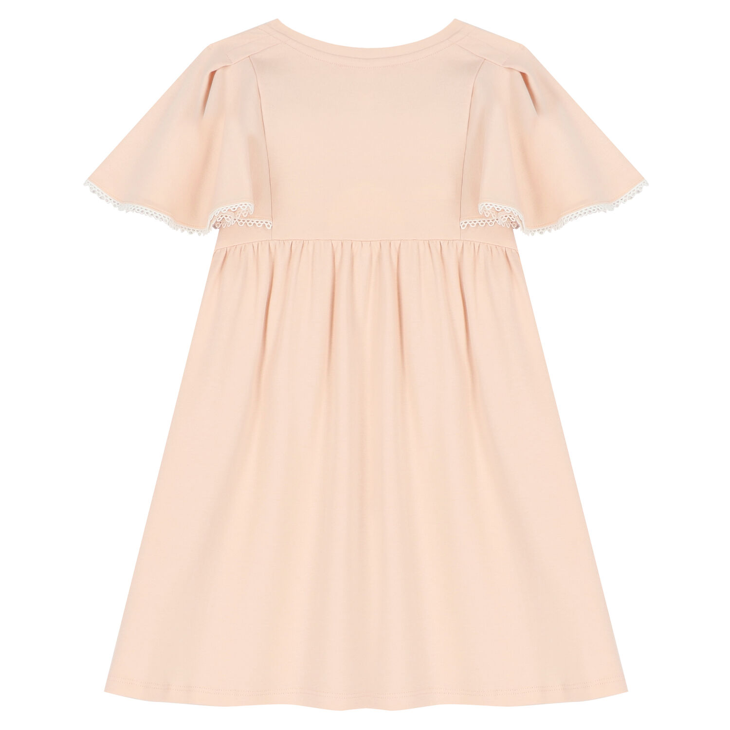 Girls Pink Logo Dress, 1, hi-res