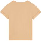 Girls Beige Pineapple T-Shirt, 1, hi-res