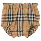 Baby Girls Beige Check Dress Set, 1, hi-res