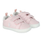 Baby Girls Pink Logo Pre Walker Shoes, 1, hi-res