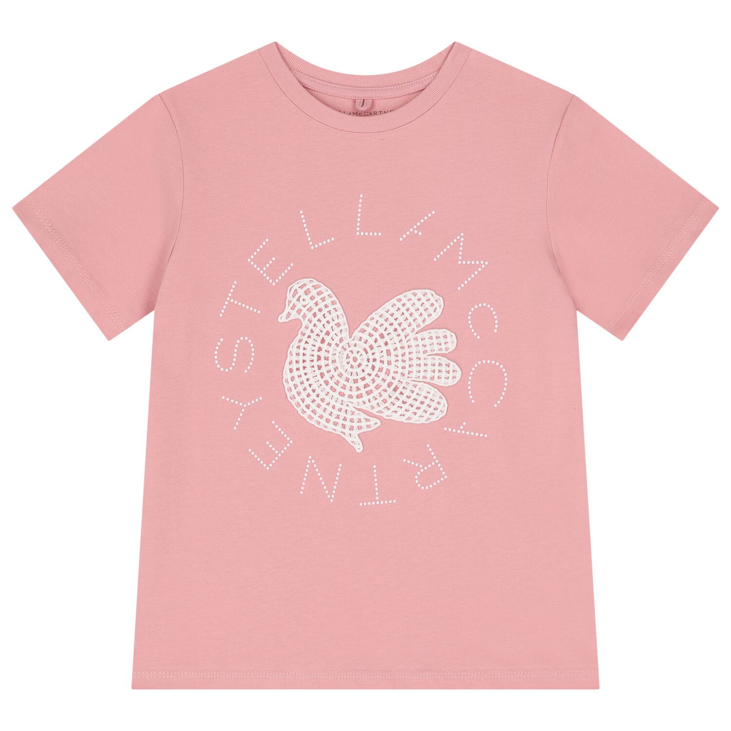 Girls Pink Logo T-Shirt, 1, hi-res