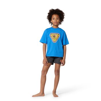 Boys Grey Logo Swim Shorts