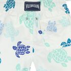 Boys Green Turtle Swim Shorts, 1, hi-res