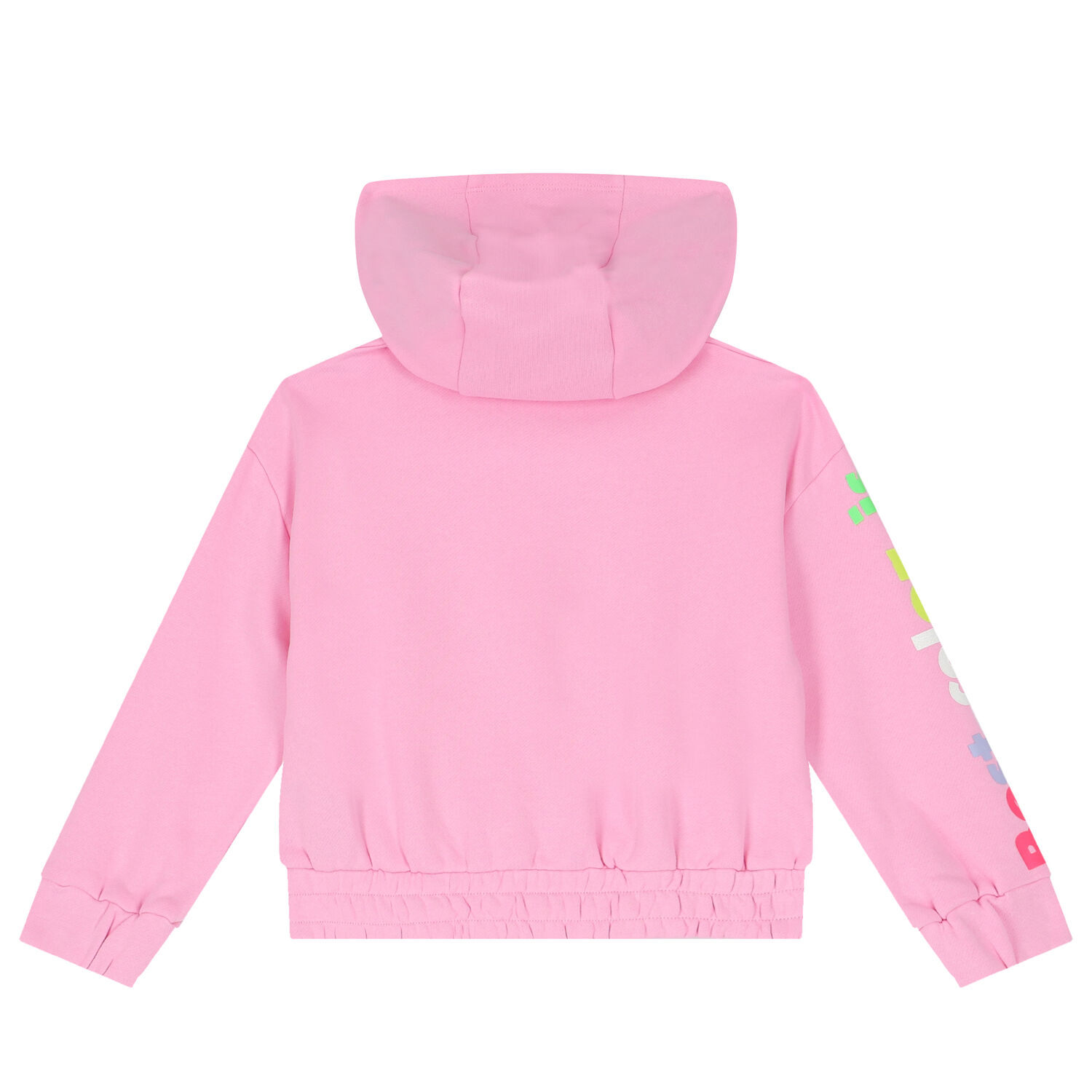 Girls Pink Hooded Top, 1, hi-res image number null