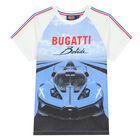 Boys White & Blue Logo T-Shirt, 1, hi-res