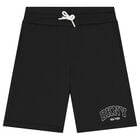 Black Logo Shorts, 1, hi-res