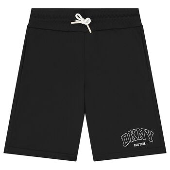 Black Logo Shorts