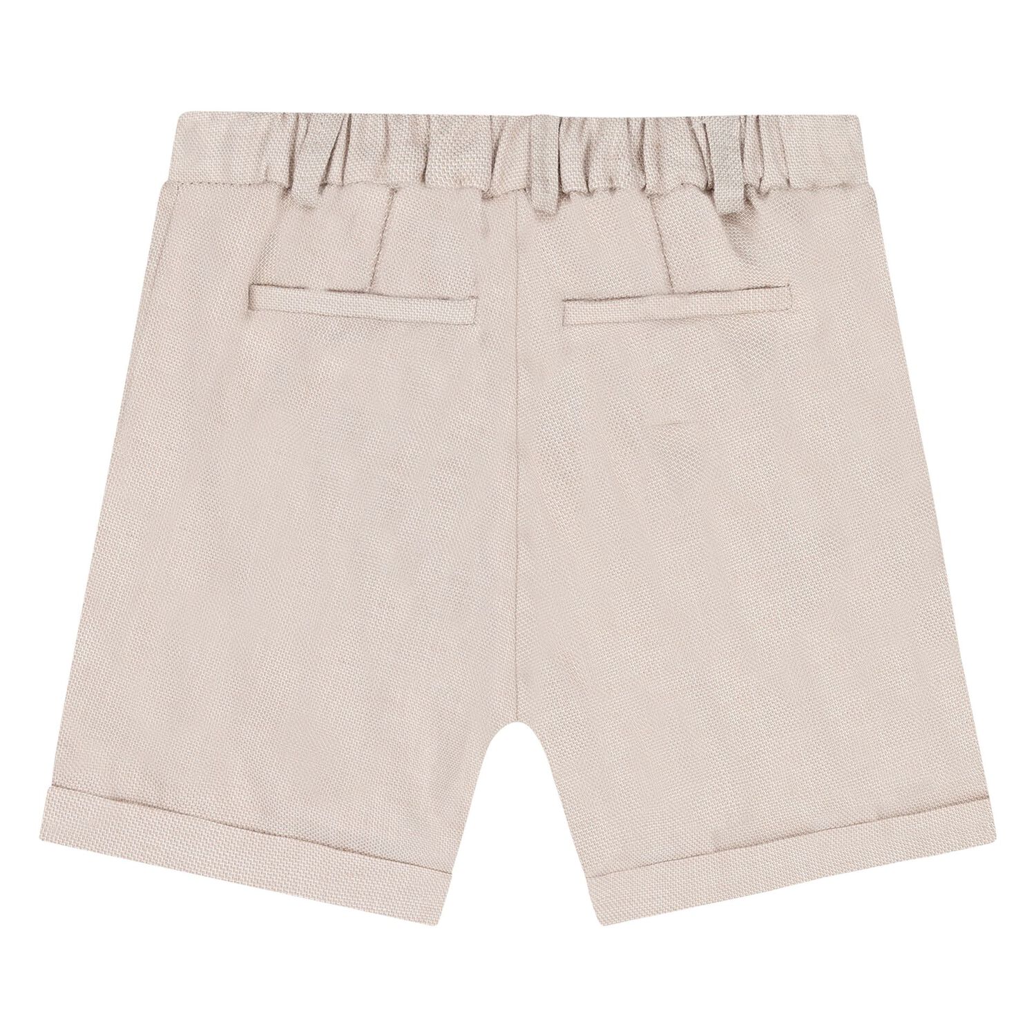 Baby Boys Beige Shorts Set, 2, hi-res image number null