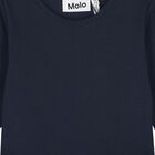 Girls Navy Blue Night Forest Dress, 2, hi-res