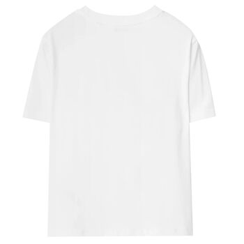 Boys White EKD Logo T-Shirt