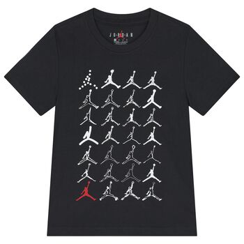 Boys Black Jordan Logo T-Shirt