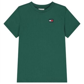 Boys Green Logo T-Shirt