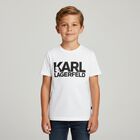 Boys White Logo T-Shirt, 2, hi-res