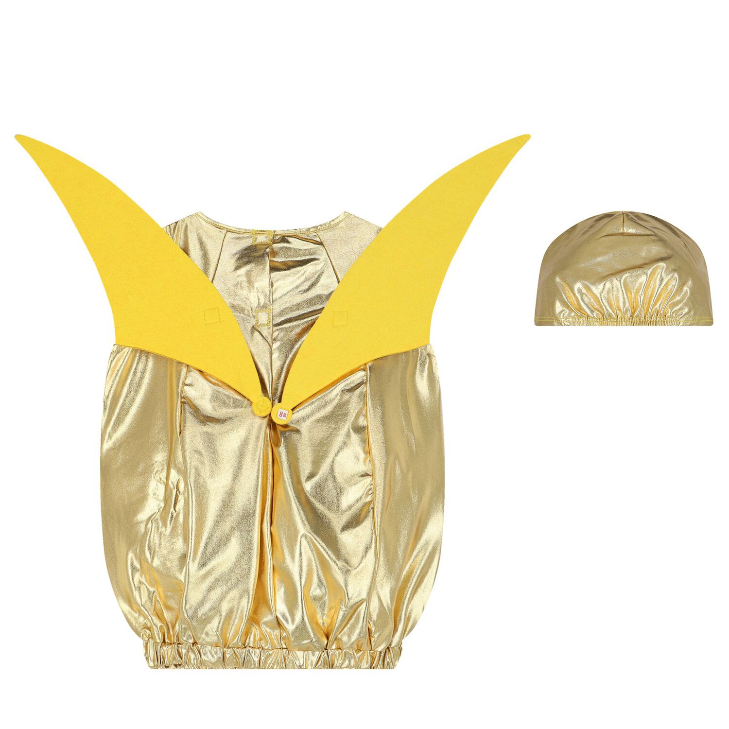 Girls Golden Snitch Costume, 1, hi-res image number null