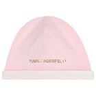 Baby Girls Pink Logo Babygrow Gift Set, 1, hi-res