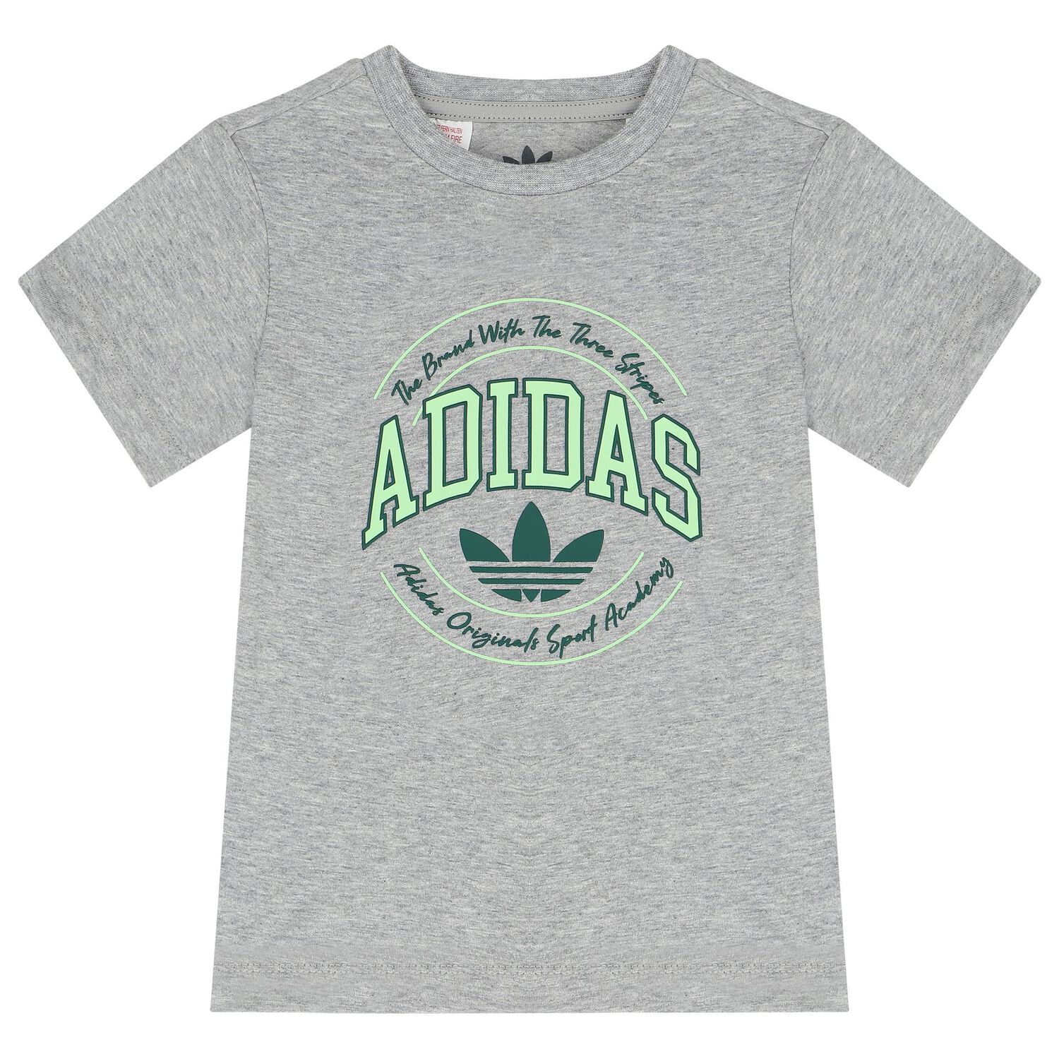 Grey & Green Logo Shorts Set, 1, hi-res