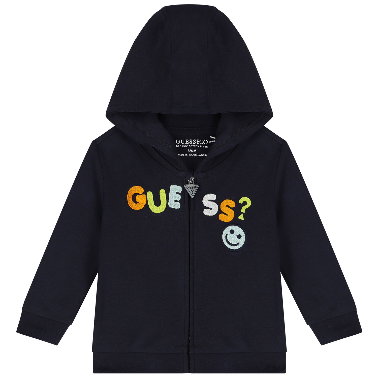 Baby Boys White & Navy Blue Tracksuit (3 Piece), 1, hi-res