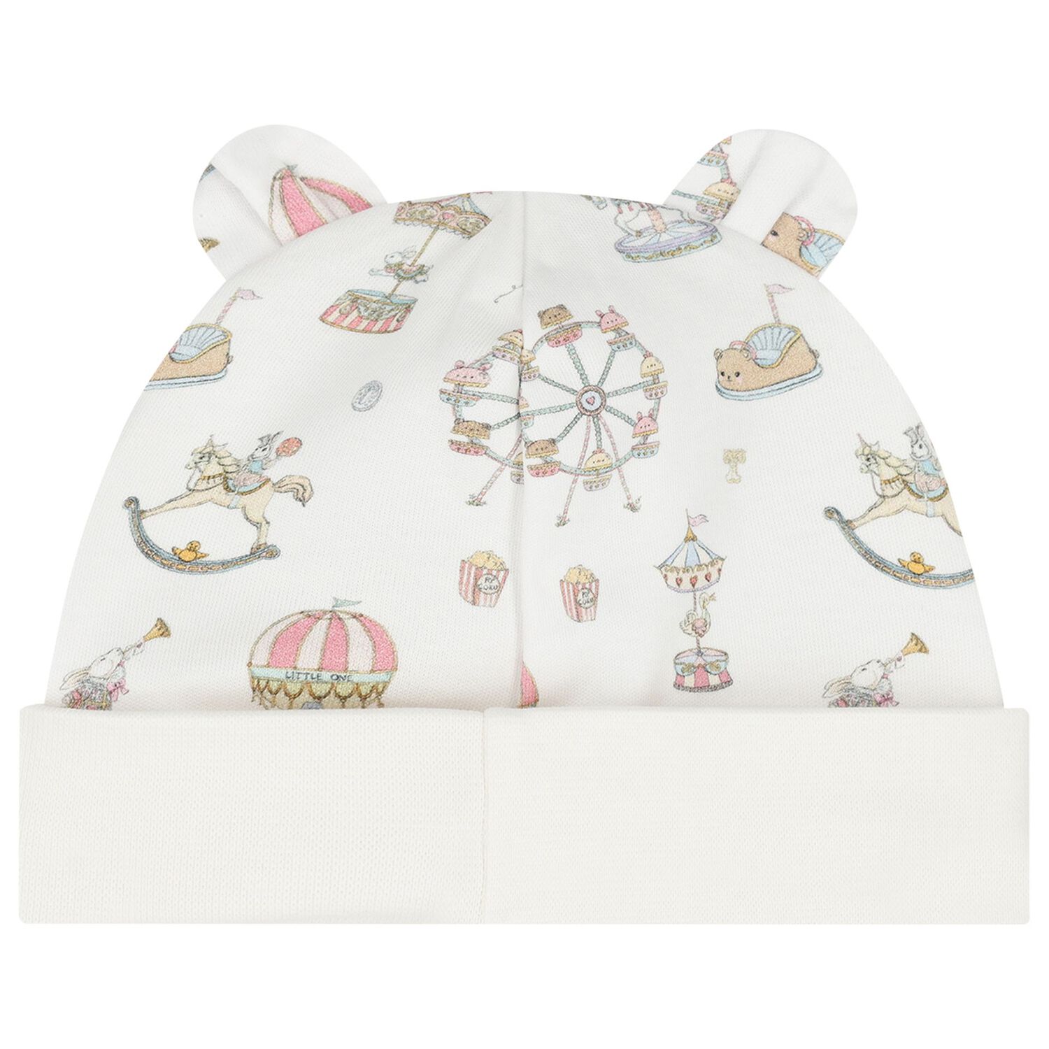 White Carousel & Hot Air Balloon Babygrow Gift Set, 1, hi-res
