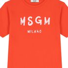 Girls Red Logo Dress, 2, hi-res