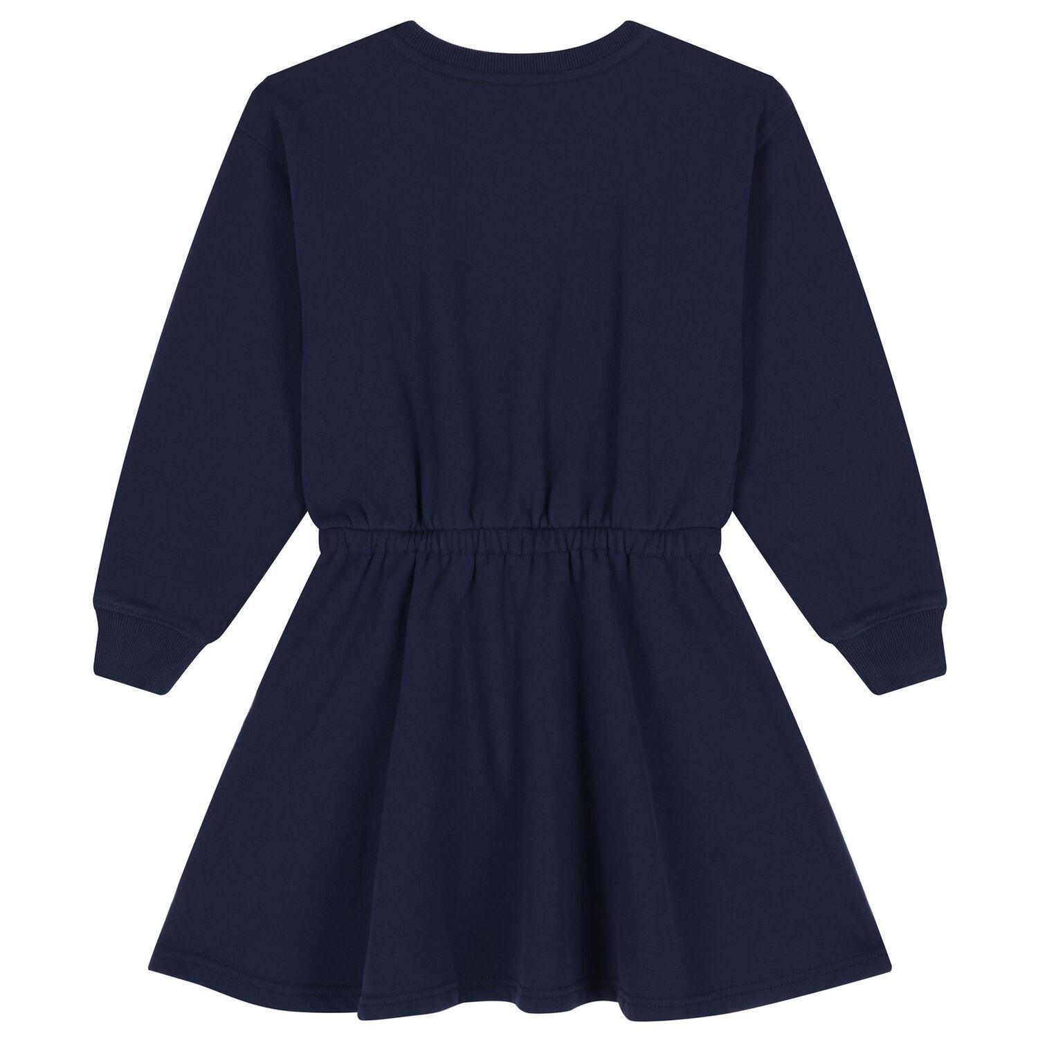 Girls Navy Blue Polo Bear Dress, 1, hi-res image number null