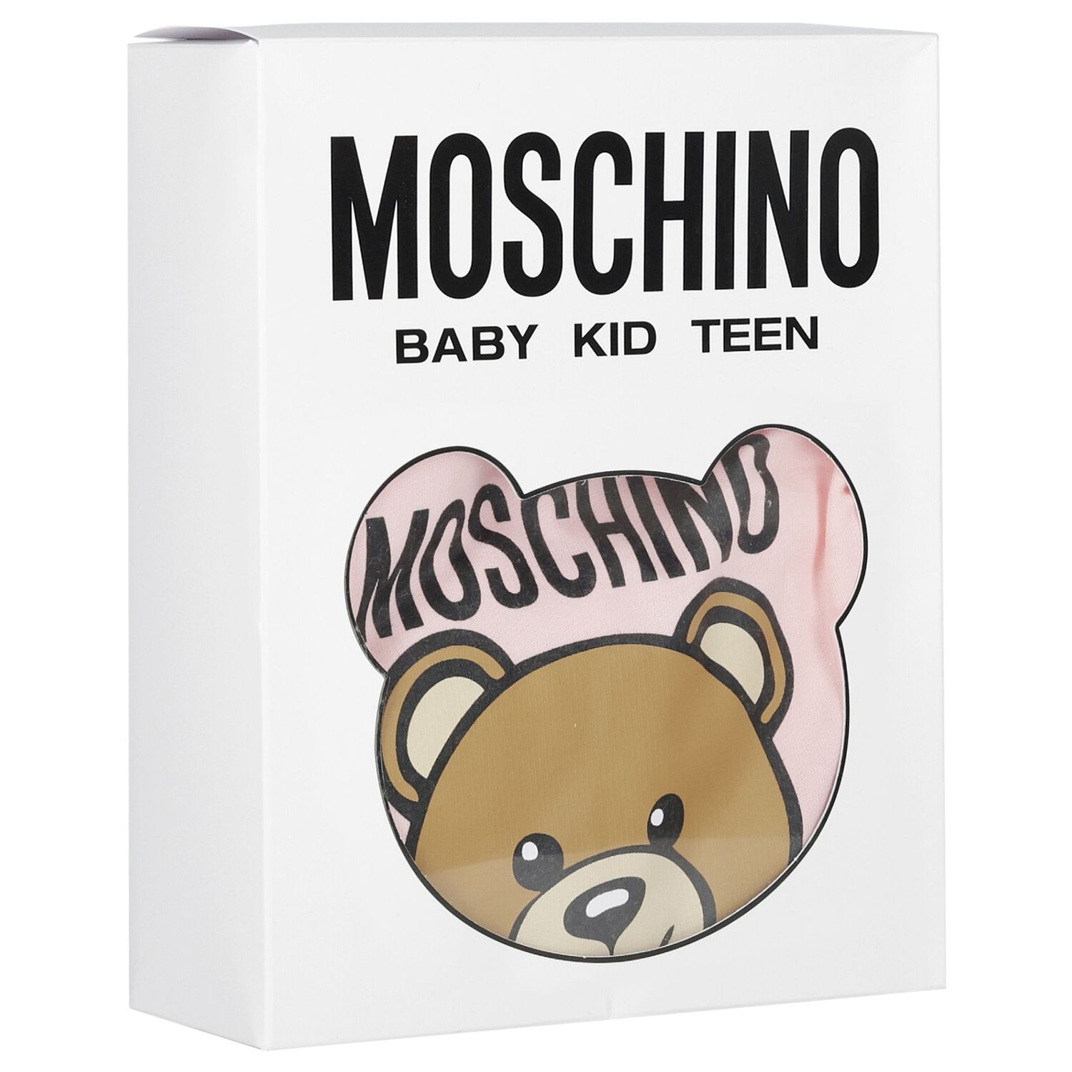 Baby Girls Pink Teddy Bear Logo Babygrow Gift Set, 4, hi-res