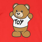 Red Teddy Bear Logo T-Shirt, 1, hi-res