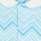 Baby Boys Blue Zig Zag Babygrow Gift Set  , 1, hi-res