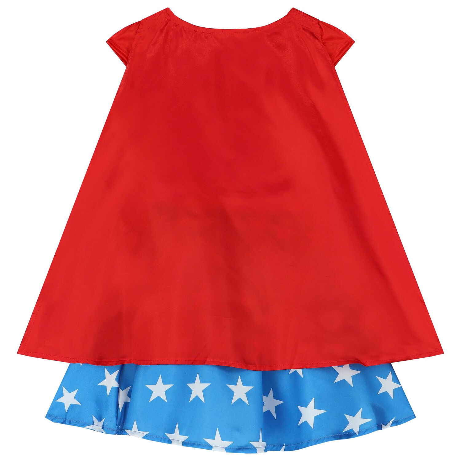 Girls Red & Blue Wonder Woman Costume, 1, hi-res