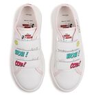 Girls White Disney Trainers, 1, hi-res
