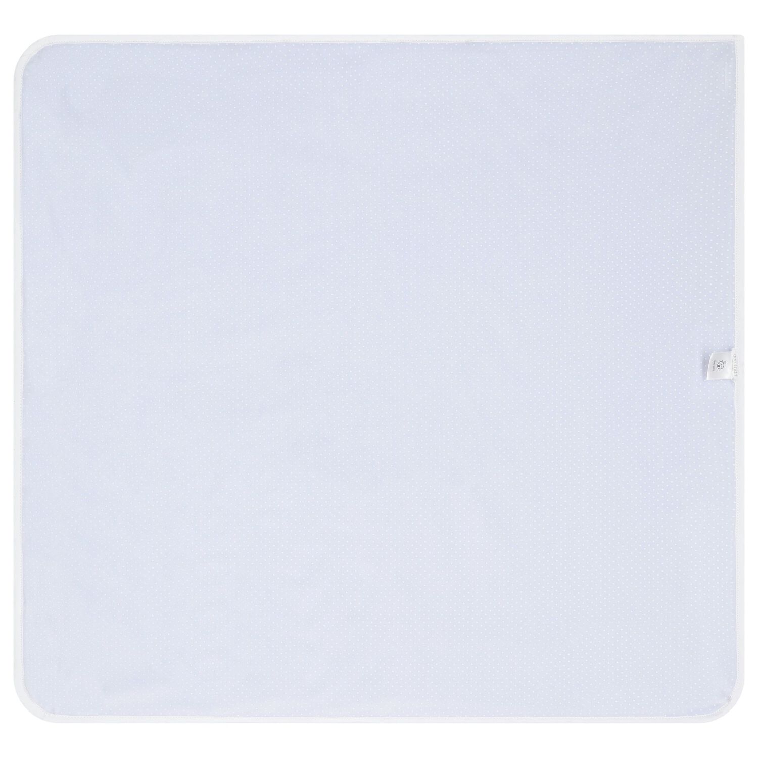 Baby Boys Blue & White Dots Blanket, 1, hi-res