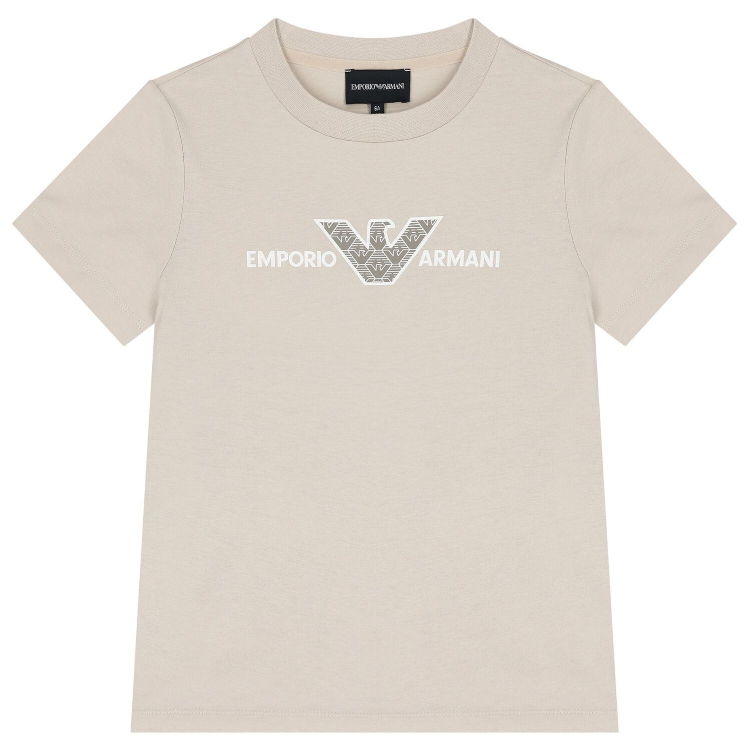 Boys Navy Blue, Ivory & Beige T-Shirts (3 Pack), 1, hi-res