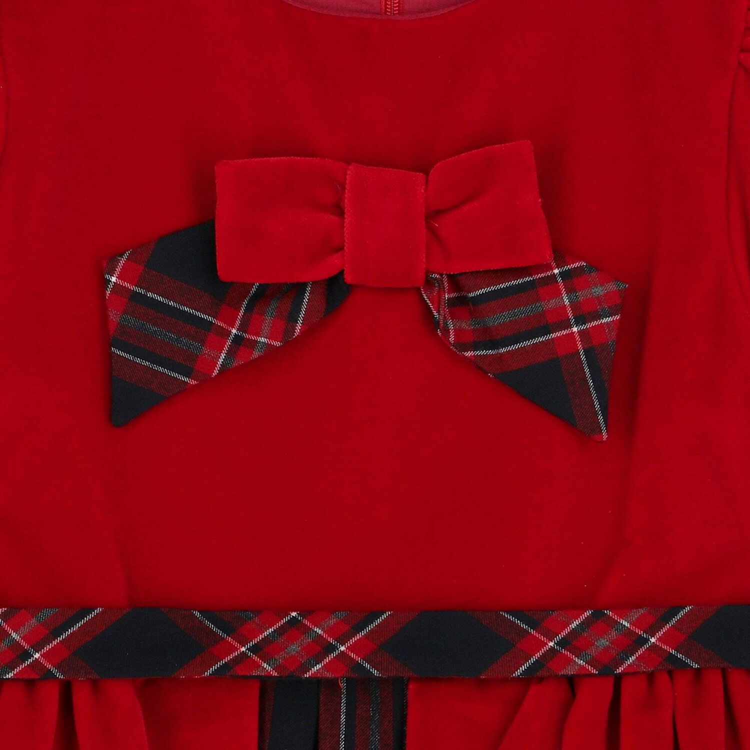 Girls Red Tartan Dress, 1, hi-res image number null