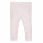 Baby Girls Pale Pink Leggings, 1, hi-res