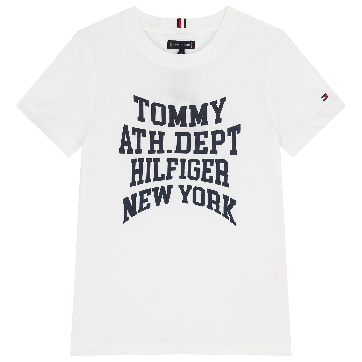 Boys White Logo T-Shirt, 2, hi-res