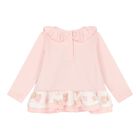 Baby Girls Pink & White Teddy Bear Leggings Set, 1, hi-res