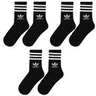 Black Logo Crew Socks ( 3-Pack ), 2, hi-res