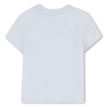 Younger Boys Blue Logo T-Shirt