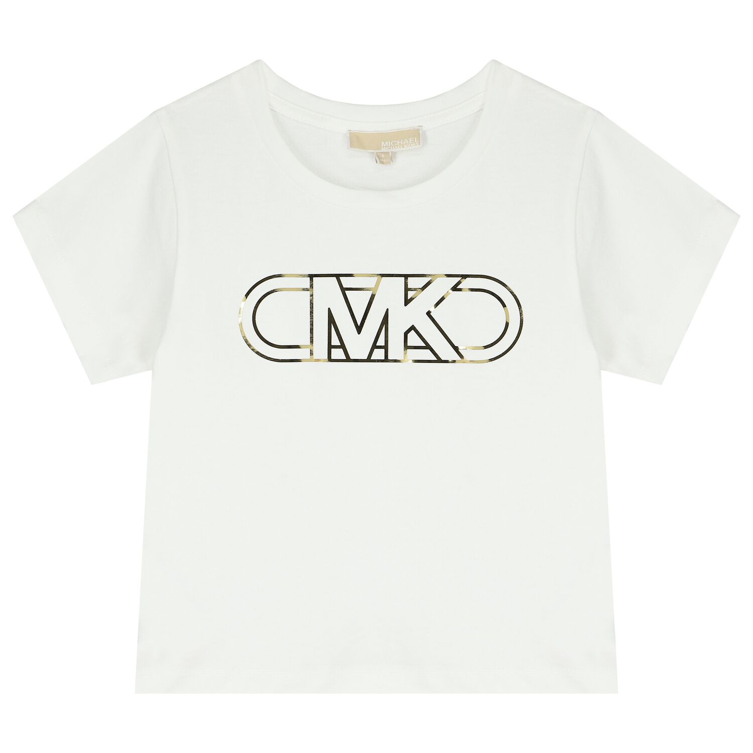 Girls Ivory Logo T-Shirt, 1, hi-res image number null