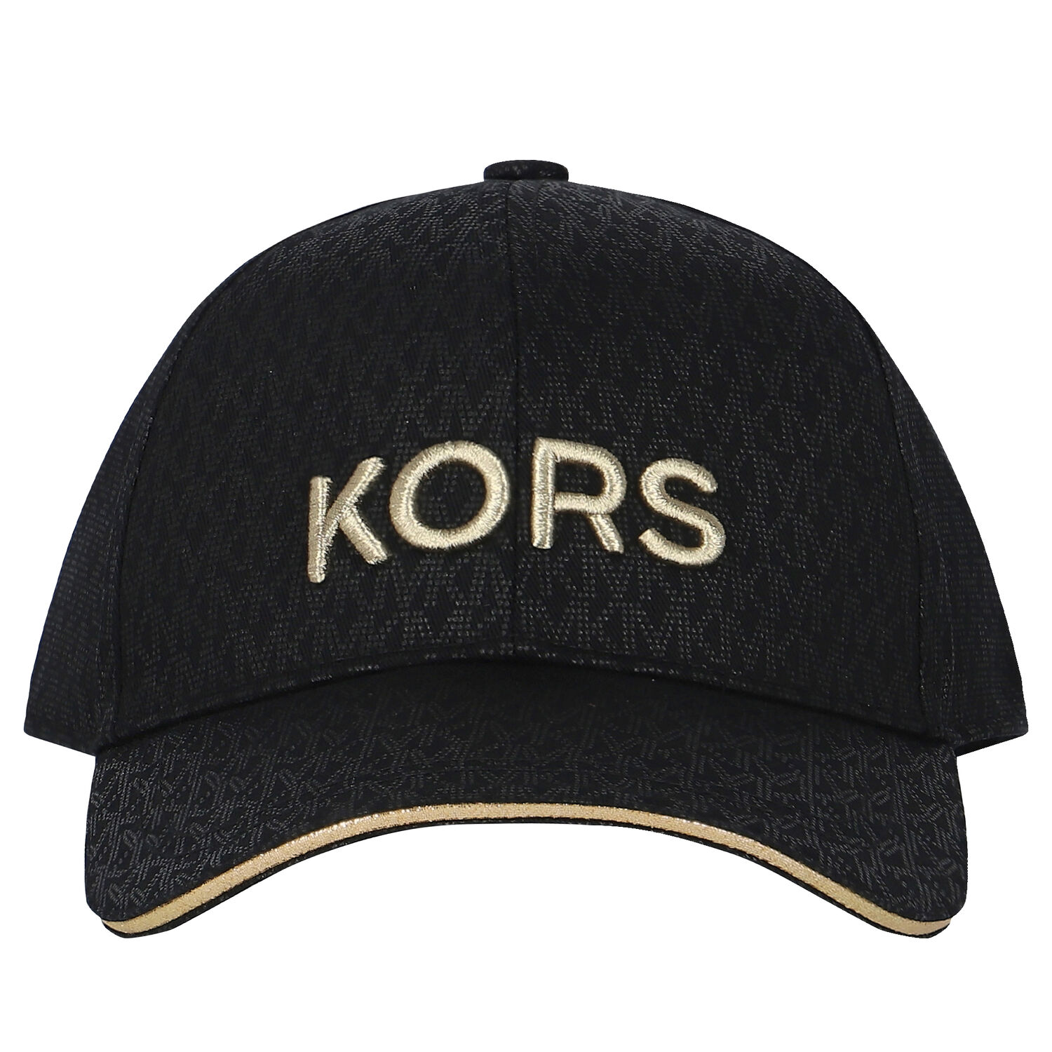 Girls Black Logo Cap, 1, hi-res