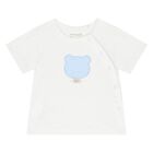 Baby Boys Blue & White Shorts Set, 2, hi-res