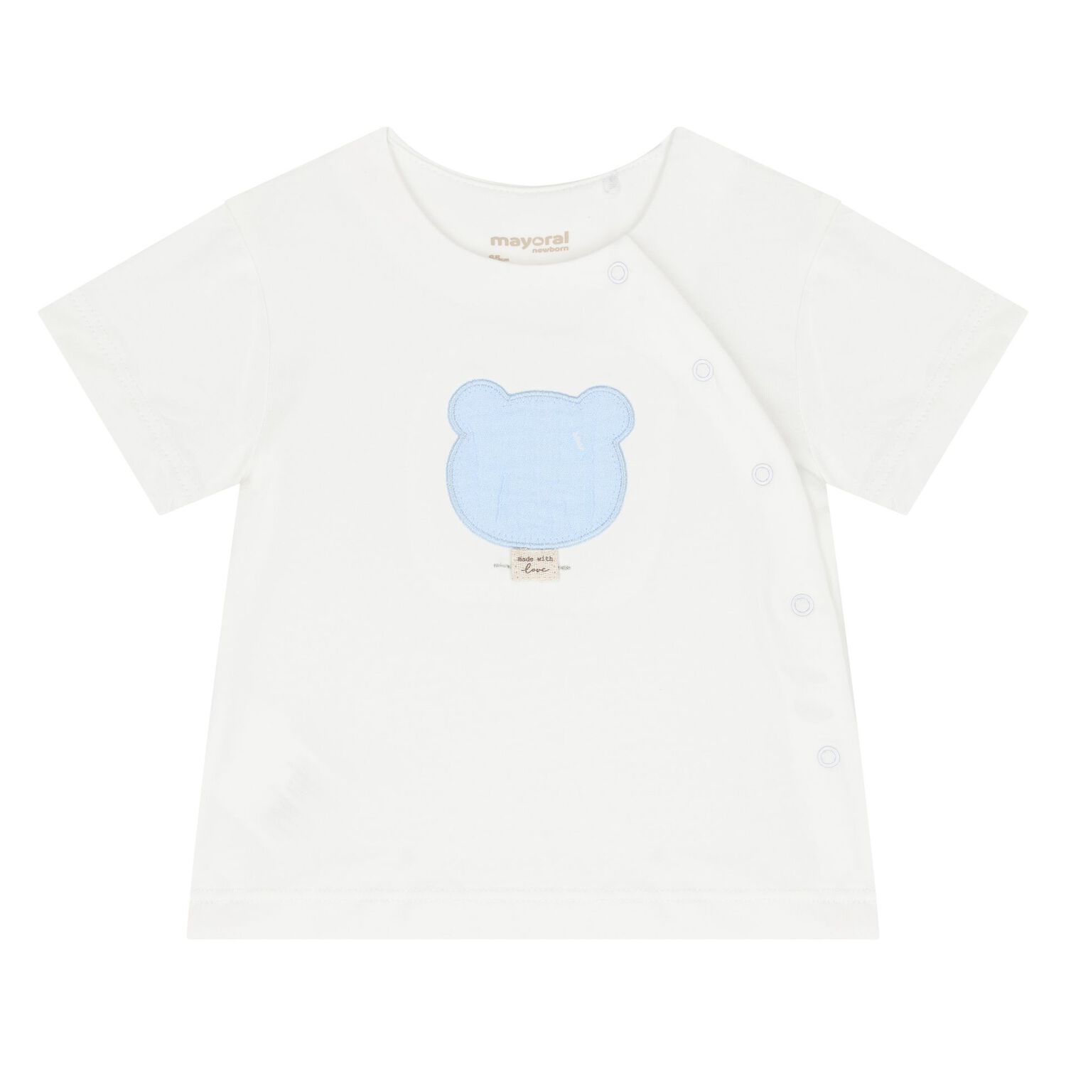 Baby Boys Blue & White Shorts Set, 2, hi-res