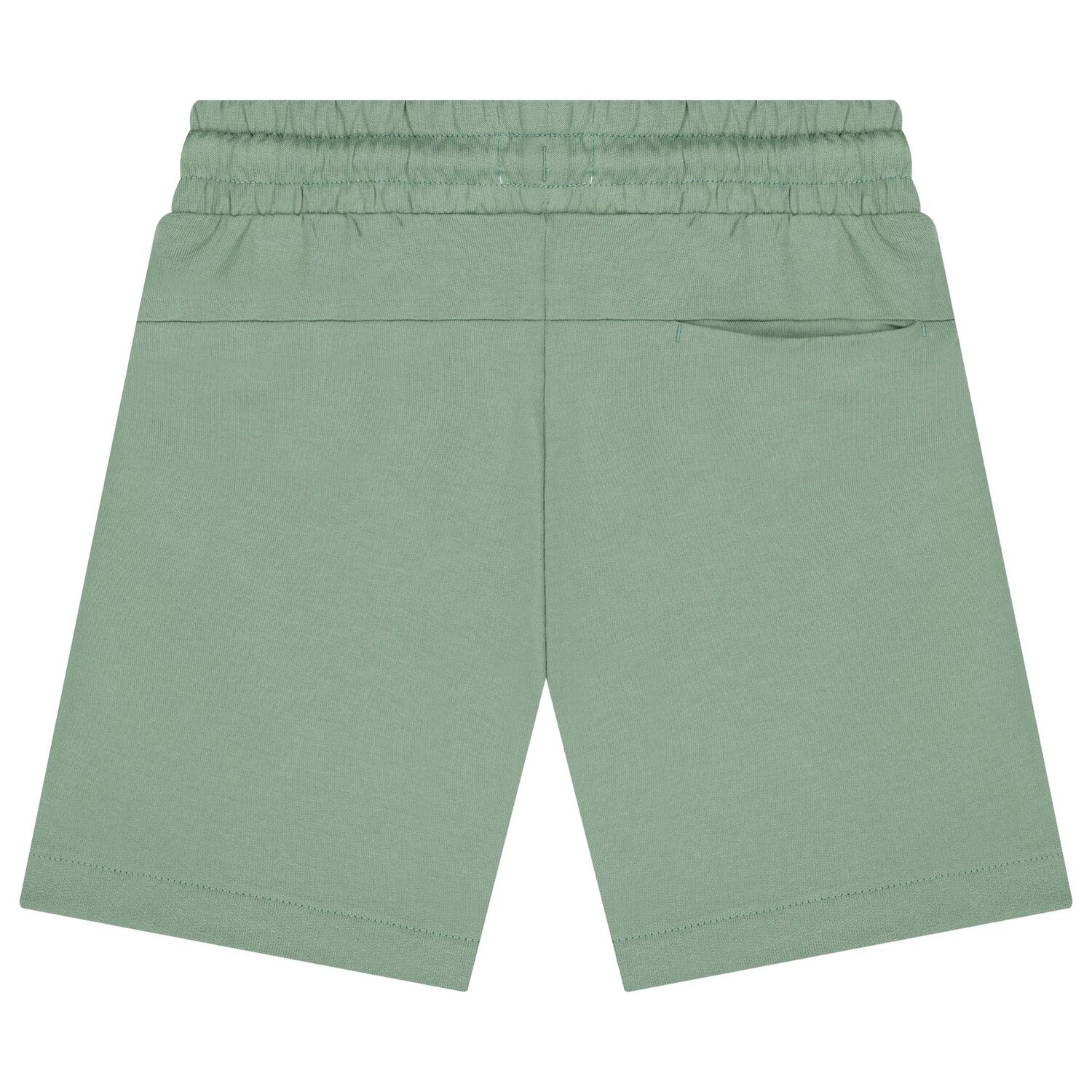 Boys White & Green Shorts Set, 1, hi-res image number null
