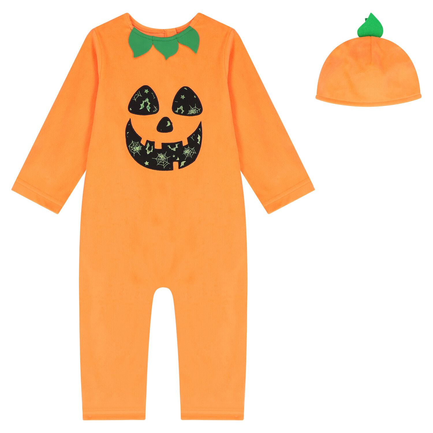Orange Pumpkin Halloween Costume, 1, hi-res image number null