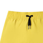 Boys Yellow Logo Swim Shorts, 1, hi-res