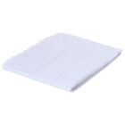 White Cotton Knit Baby Blanket, 3, hi-res
