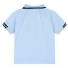 Boys Blue Logo Shorts Set, 1, hi-res
