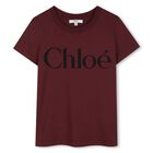 Girls Mini Me Navy Blue Logo T-Shirt, 1, hi-res