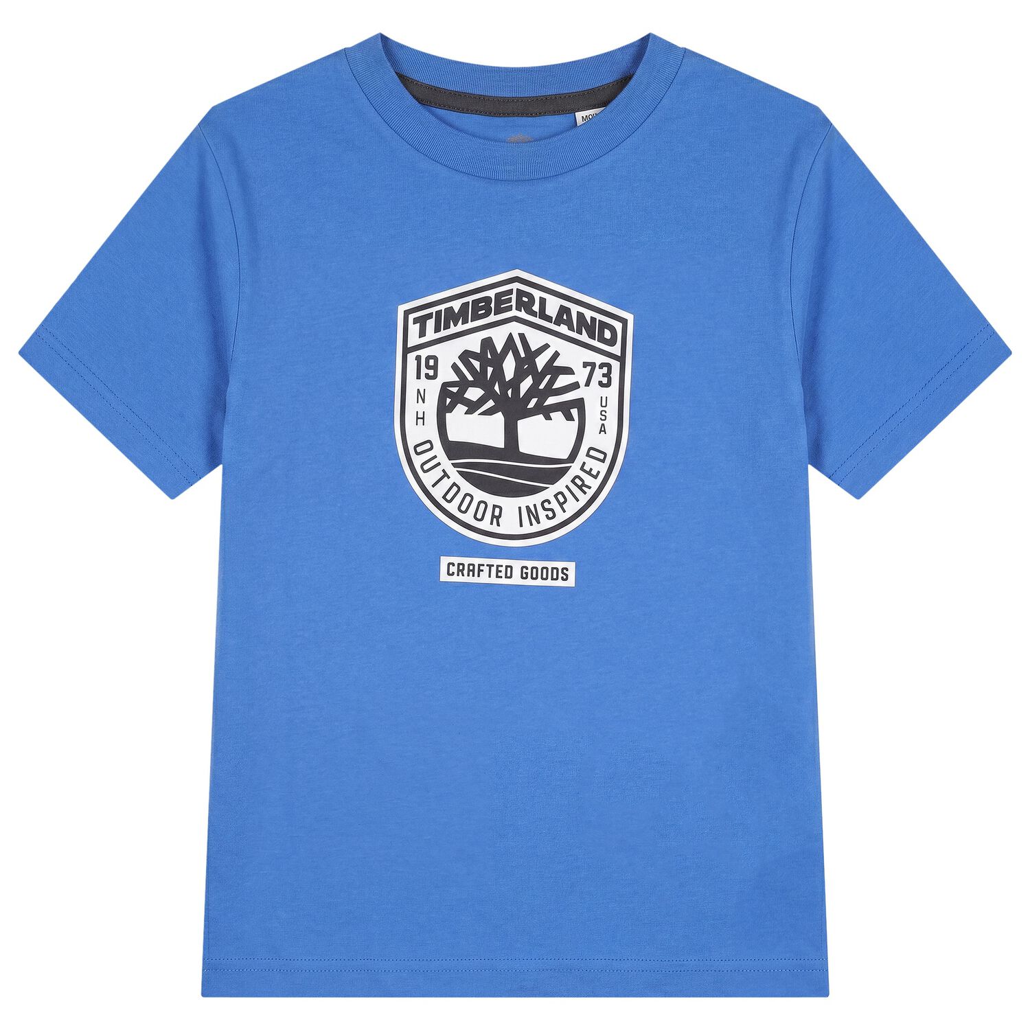 Boys Blue Logo T-Shirt, 4, hi-res