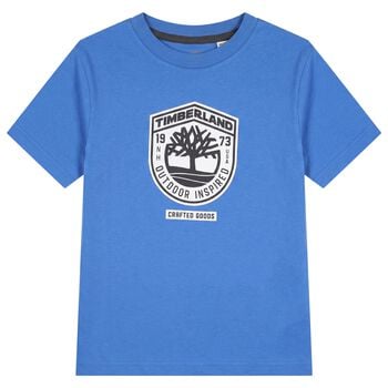 Boys Blue Logo T-Shirt