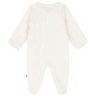 Ivory Logo Babygrow, 1, hi-res
